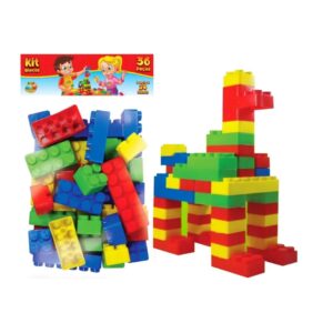 Brinq GGB Kit Blocos de Montar C/36 R-331