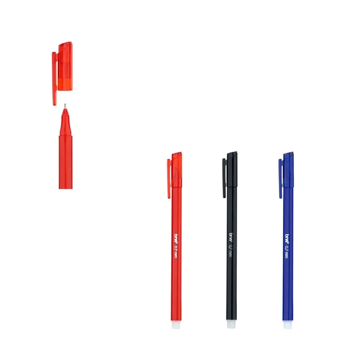 Caneta Esf. Apagável Basic 0.7 C/24 BRW R-CA0224 - Imagem 2