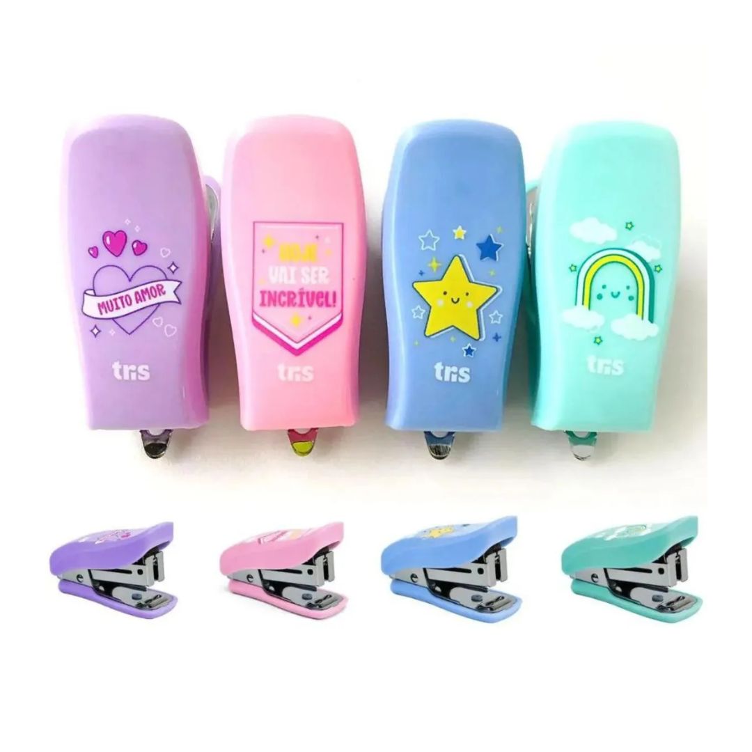 Grampeador Mini Holic T312 Tris R-612805