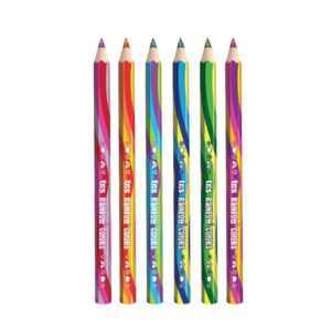 Lápis de Cor Jumbo Rainbow Colors Tris R-907202
