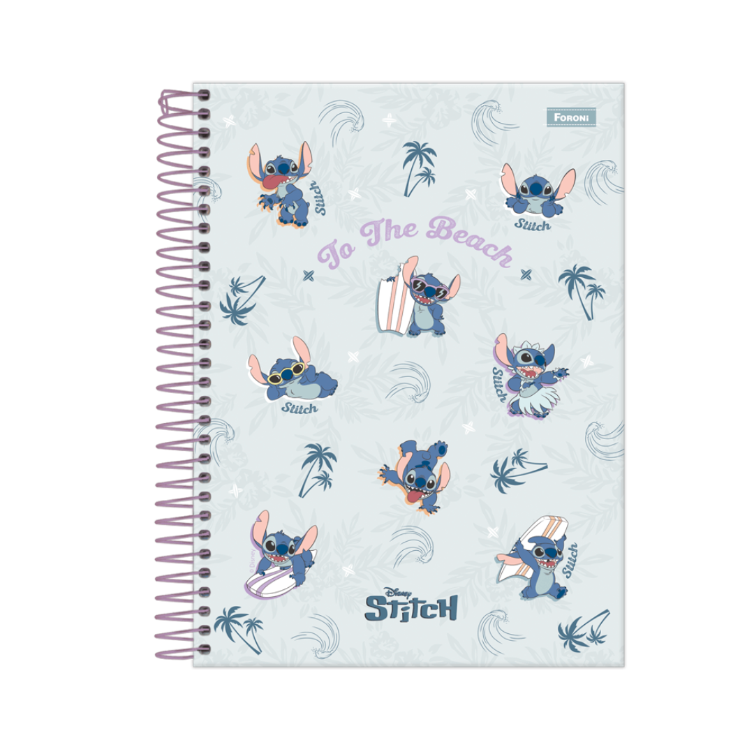 Cad CD Colegial 1x1 80F Stitch C/4 Foroni R-65297 - Imagem 4