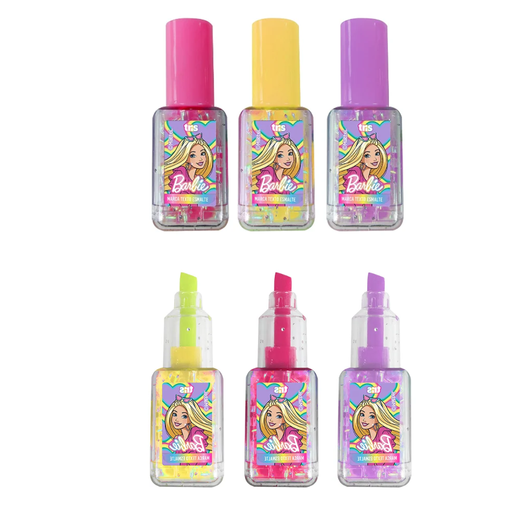 Marca Texto Barbie Esmalte Tris (DP/12)R-905505 - Imagem 2