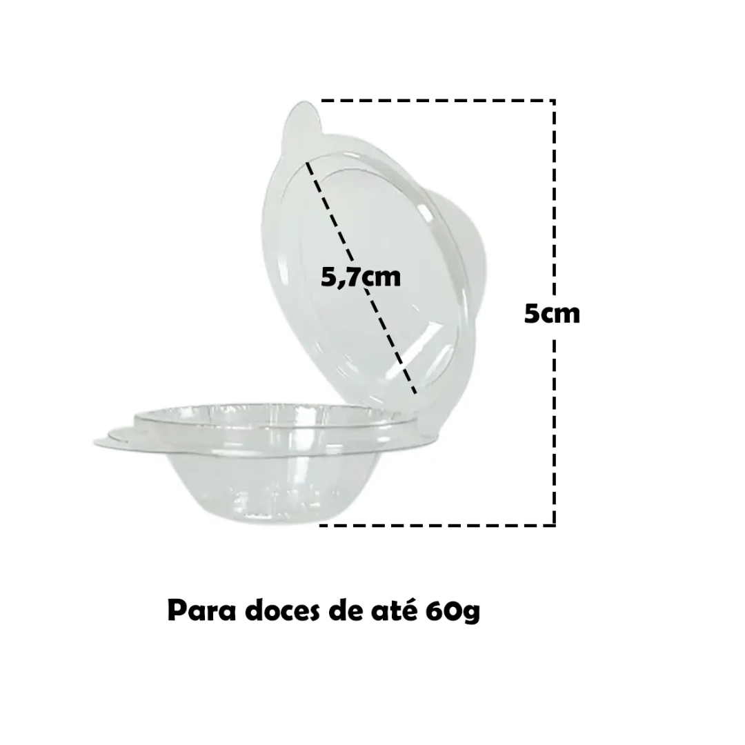 Emb P/ Doces Blister Bolha 60g C/50 TR Flip R-4785 - Imagem 4