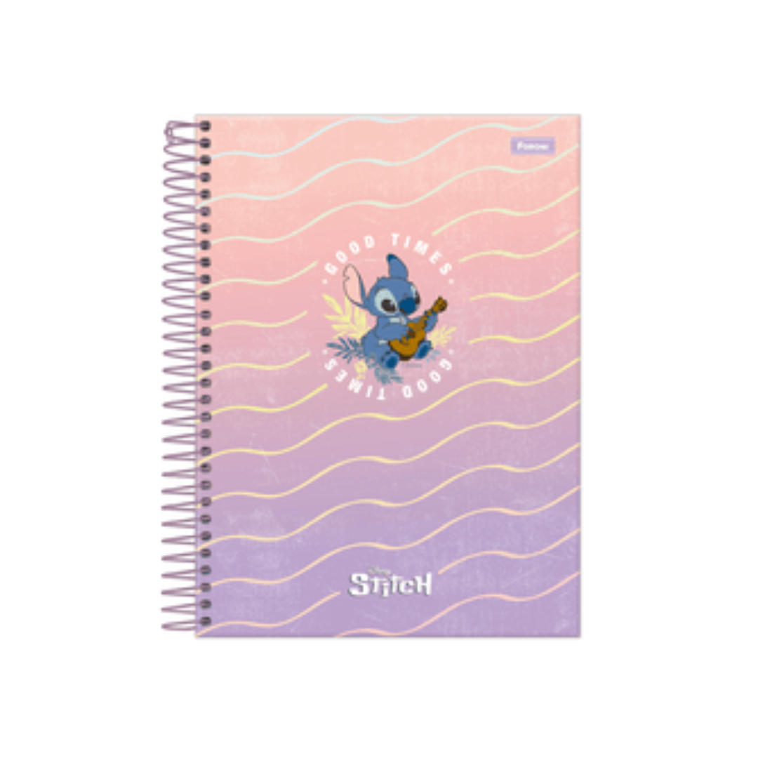 Cad CD Colegial 1x1 80F Stitch C/4 Foroni R-65297 - Imagem 5