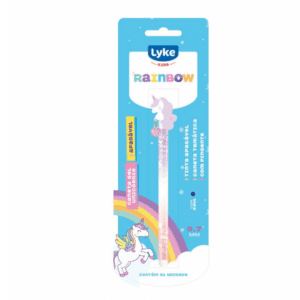 Caneta Esf. Apagável Unicórnio Ping. Lyke R-105823