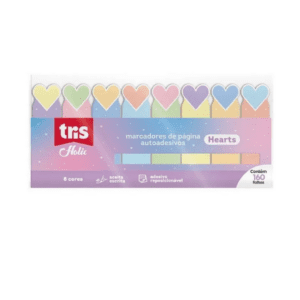 Marcador Página Dreamy Hearts C/8 Tris R-612270