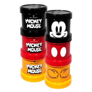 Kit Oragnizador Rosca C/3pç Mickey Plasutil 14610