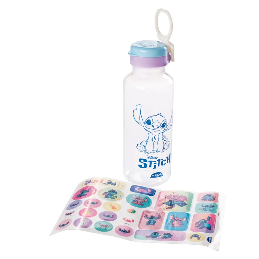 Garrafa Abre Facil 600ml Stitch Plasutil R-16693 - Imagem 3