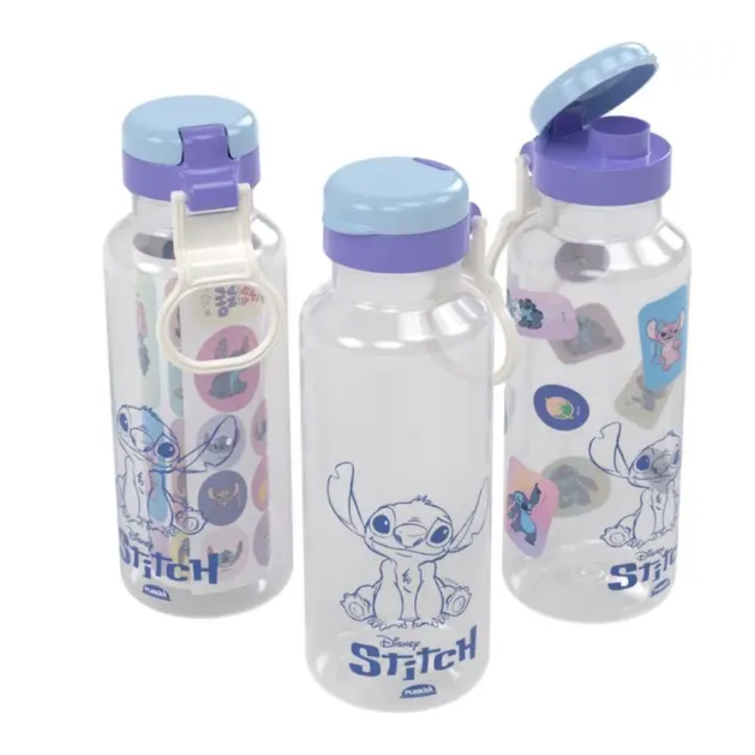 Garrafa Abre Facil 600ml Stitch Plasutil R-16693 - Imagem 4