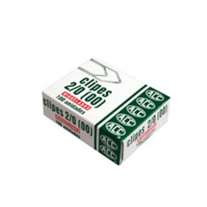 Clip Nº2/0 Aço Epoxi c/100 Sort R-2521