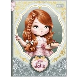 Cad Broch CD 80Fls Coleg Jolie Tilibra C/4