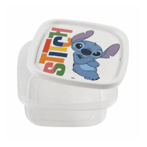 Pote Quadrado Decora Stitch 1,1L Plasutil R-17123