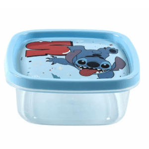 Pote Quadrado Decora Stitch 580ml Plasutil R-17122