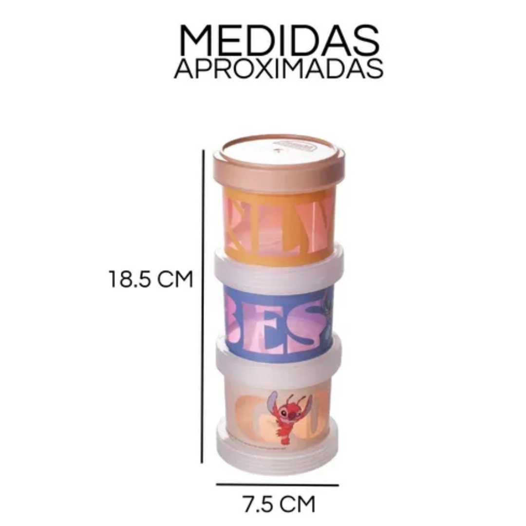 kit Organizador C/3 Rosca Stitch Plasutil R-17048 - Imagem 3