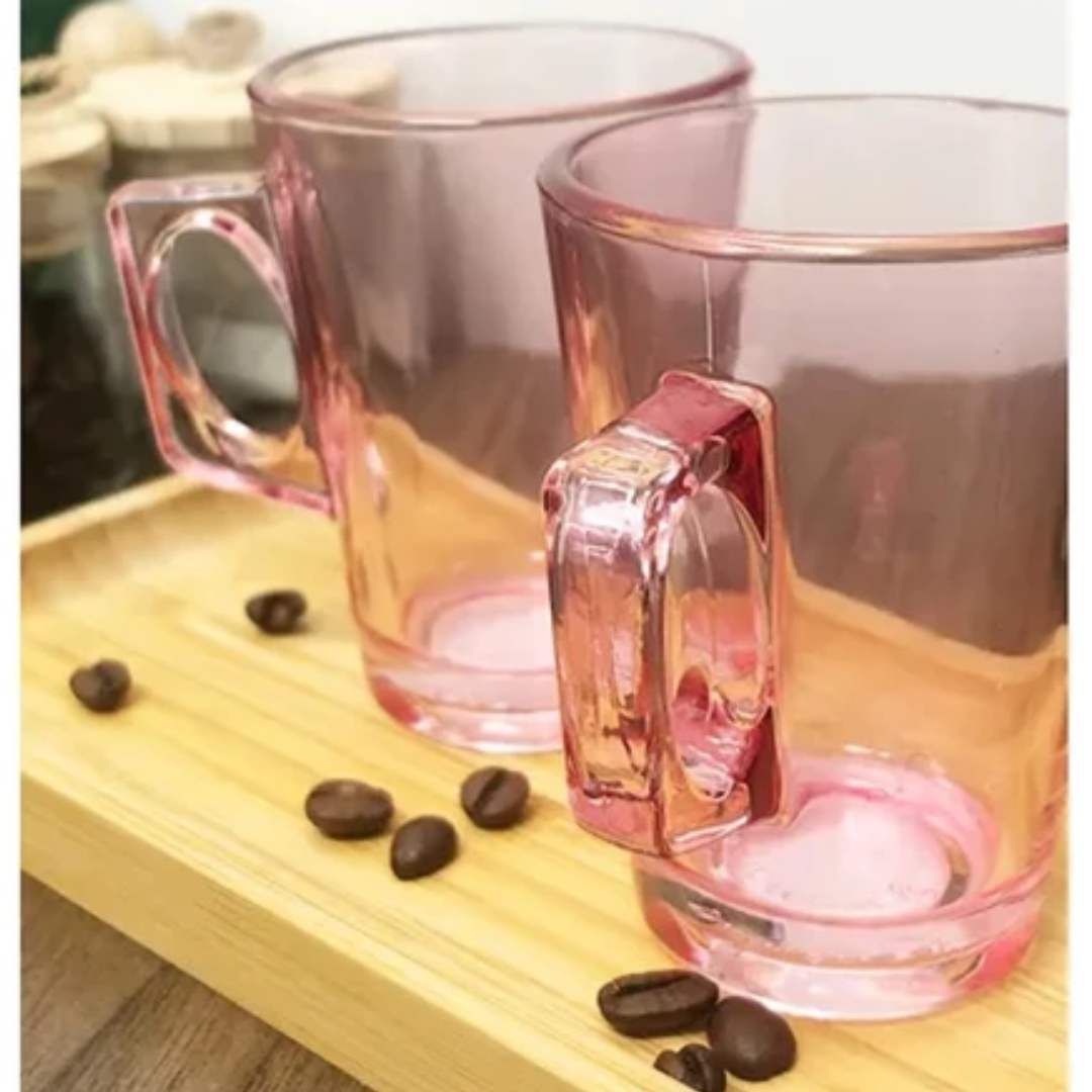 Caneca De Vidro RS 130ml C/6pç Best Kaza R-5099 - Imagem 2