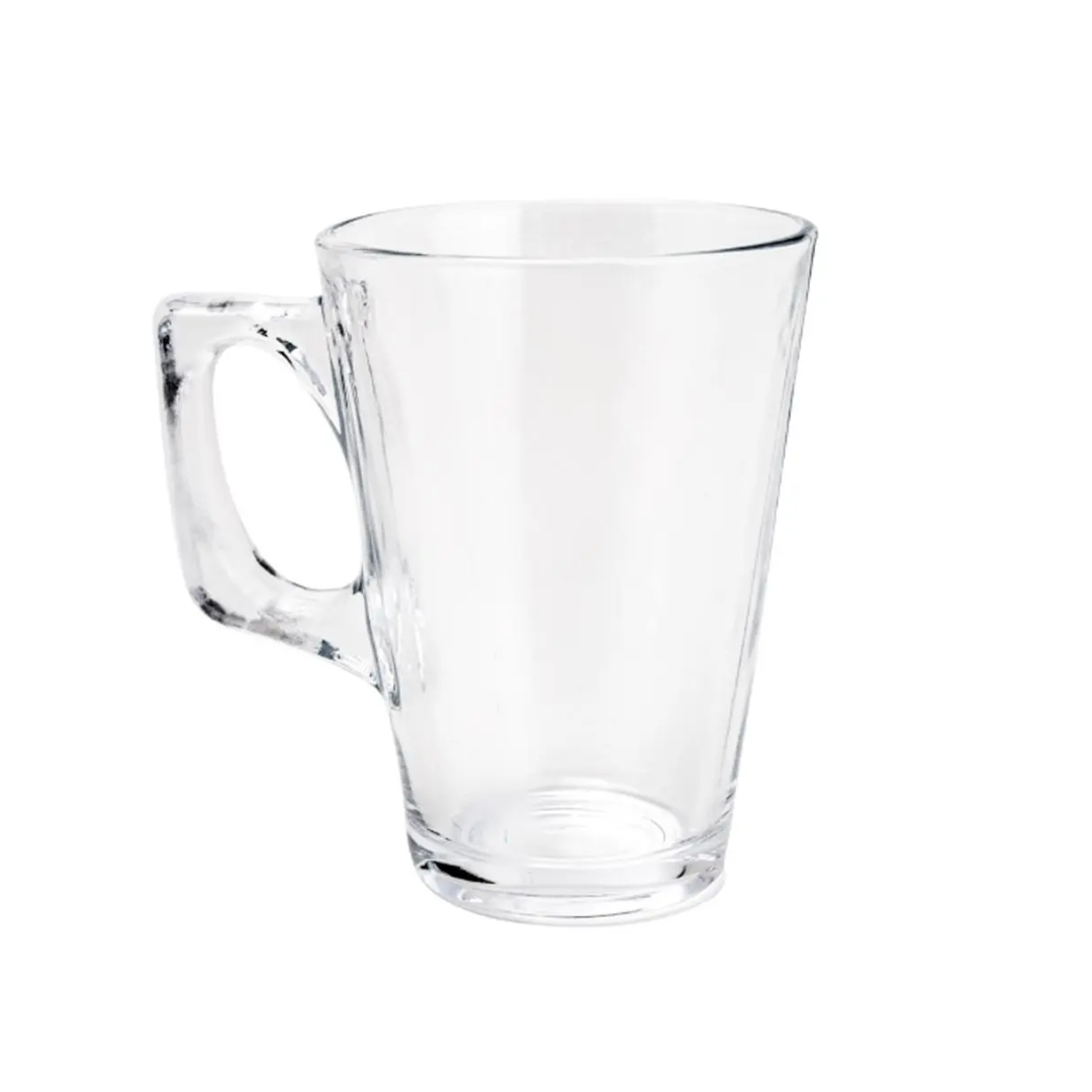 Caneca De Vidro Transp. 130ml C/6pç Best Kaza5101 - Imagem 2