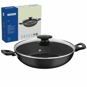Panela Wok Alum C/T 28cm 3,3L Loreto Grafite Tramo