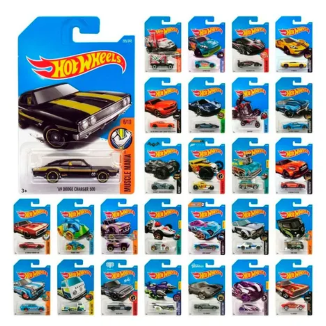 Brinq. Carrinho Hot Wheels Sortido Mattel C4982 - Imagem 5