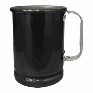 Caneca Chopp Reta Lixada Aluminio Redar R-4014