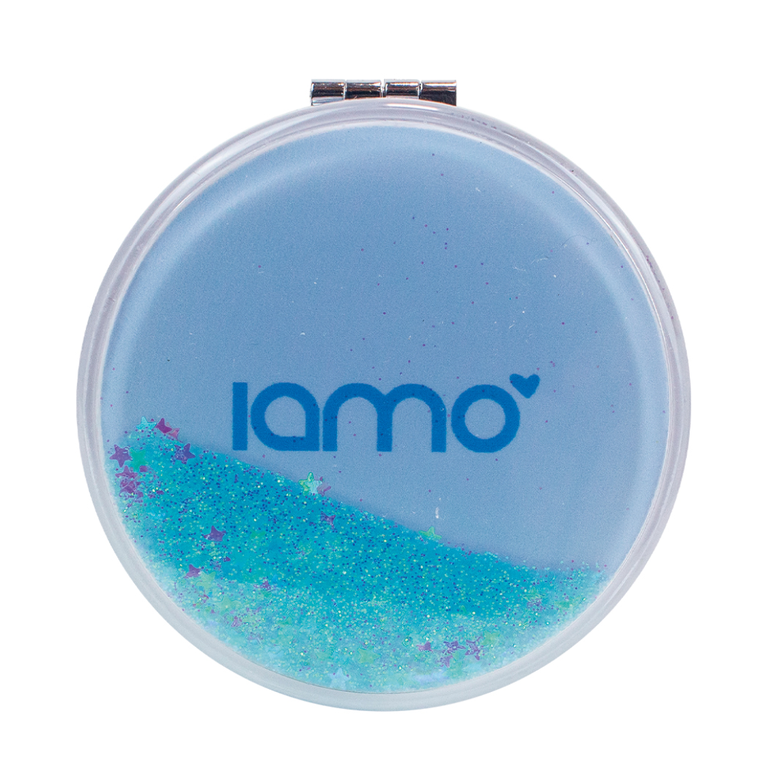 Espelho Bolsa Glitter e Agua Redondo Iamo YS43642 - Imagem 4