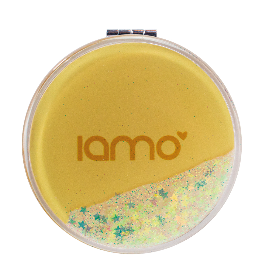 Espelho Bolsa Glitter e Agua Redondo Iamo YS43642 - Imagem 6