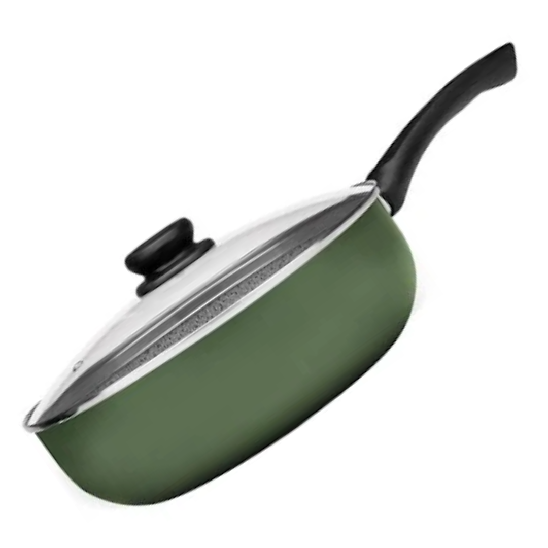 Frigideira C/tampa 24cm AA VD Panelux R-2473
