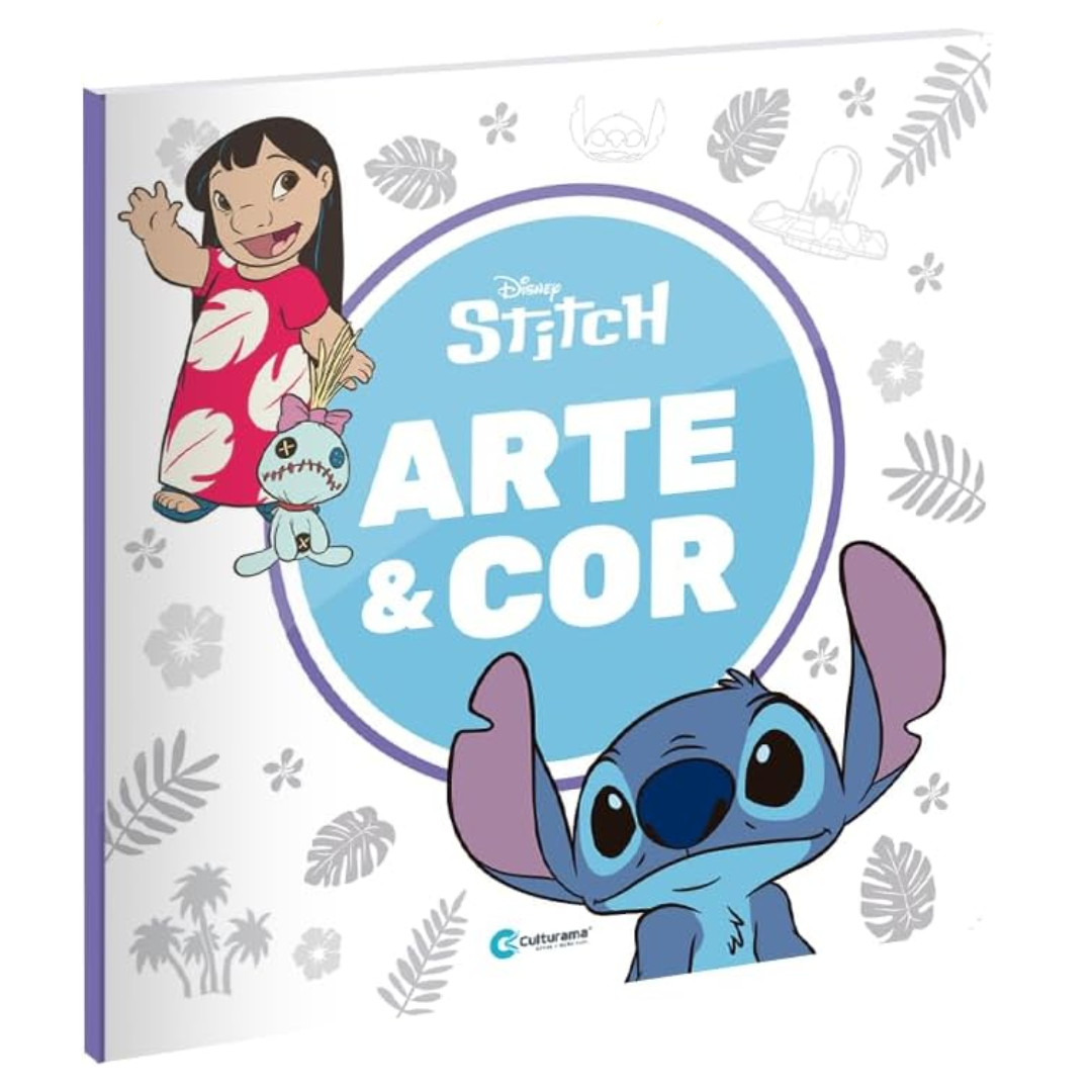 Livro Colorir Arte e Cor Stitch Culturama 8951