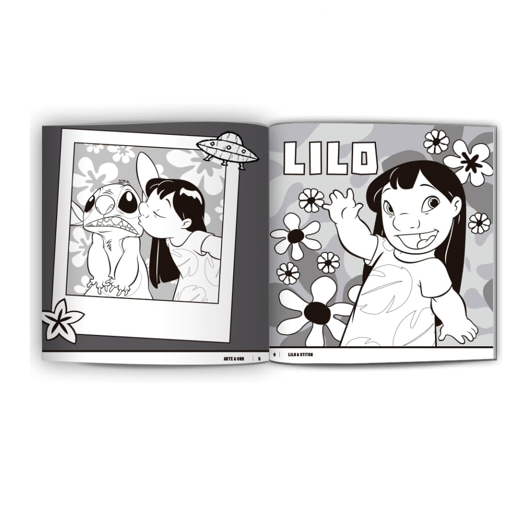 Livro Colorir Arte e Cor Stitch Culturama 8951 - Imagem 4