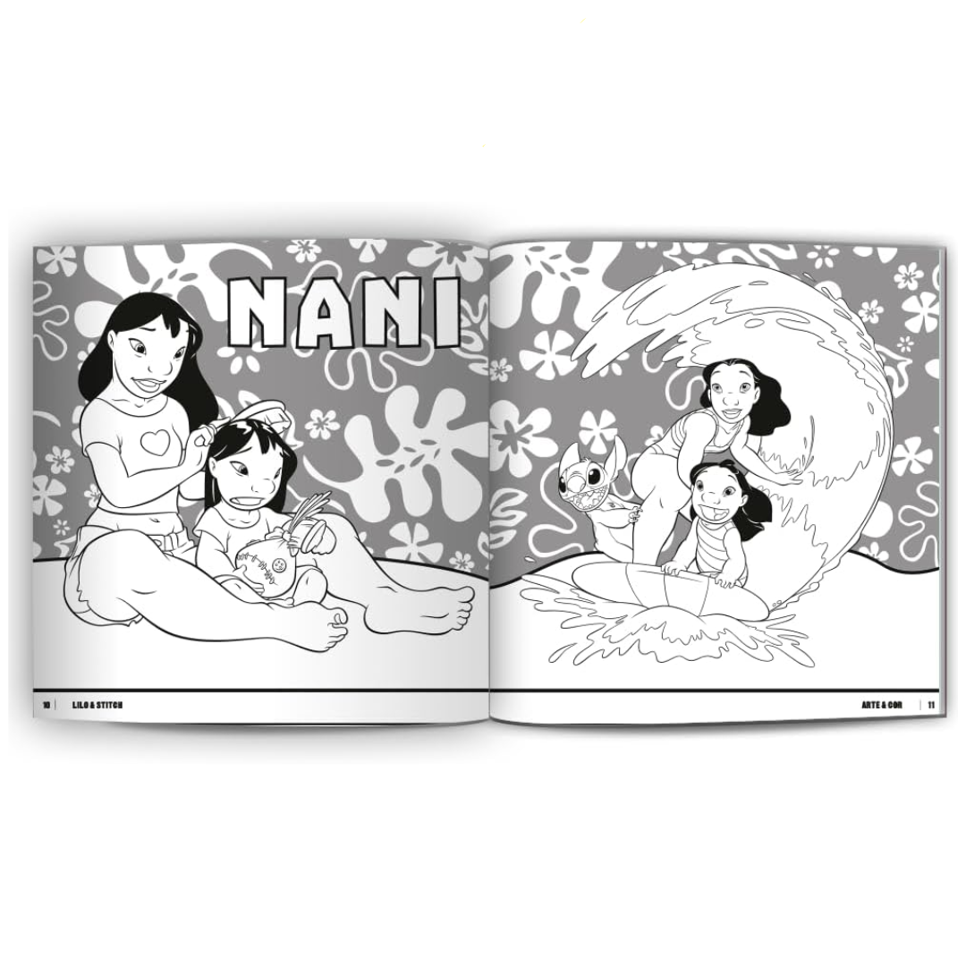 Livro Colorir Arte e Cor Stitch Culturama 8951 - Imagem 3