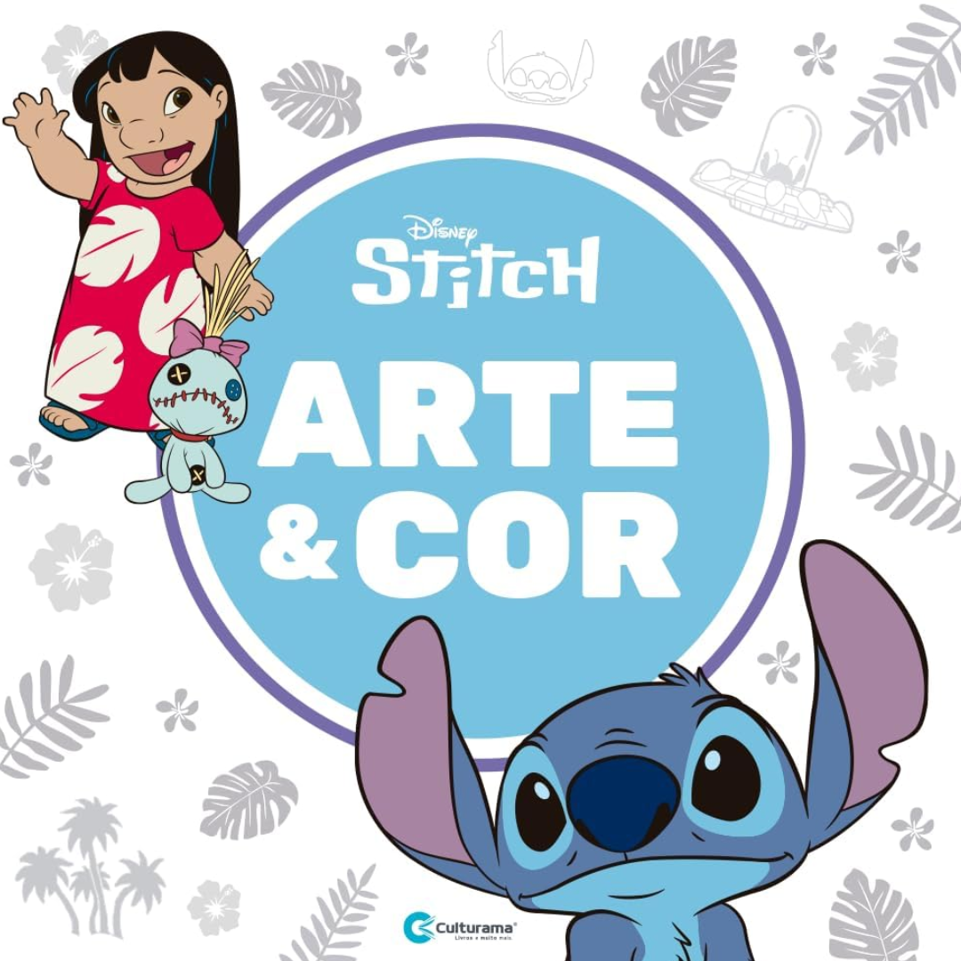 Livro Colorir Arte e Cor Stitch Culturama 8951 - Imagem 6