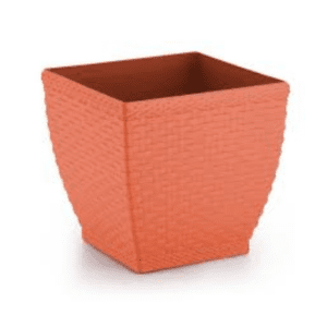 Vaso Quad Cachepo 2,1L Telha  Mini Injepastec 869