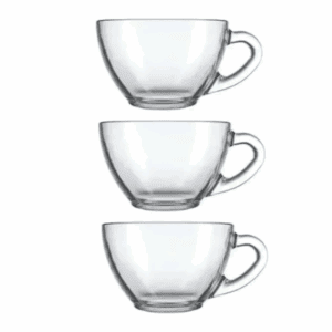Xícara Chá Classic 250ml 3pçs Fratelli R-6697