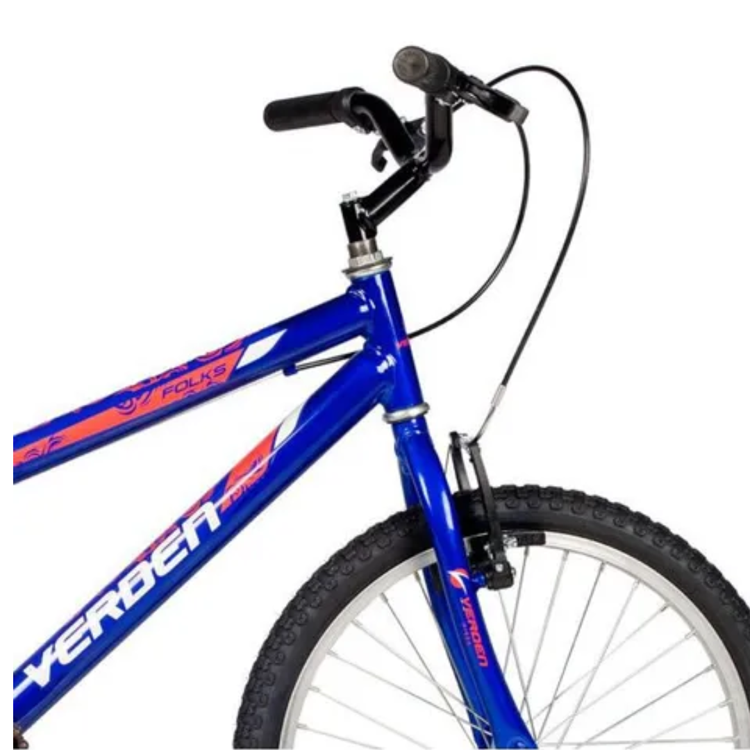 Bicicleta Folks AZ/VM Aro 20 Verden R-10469 - Imagem 4