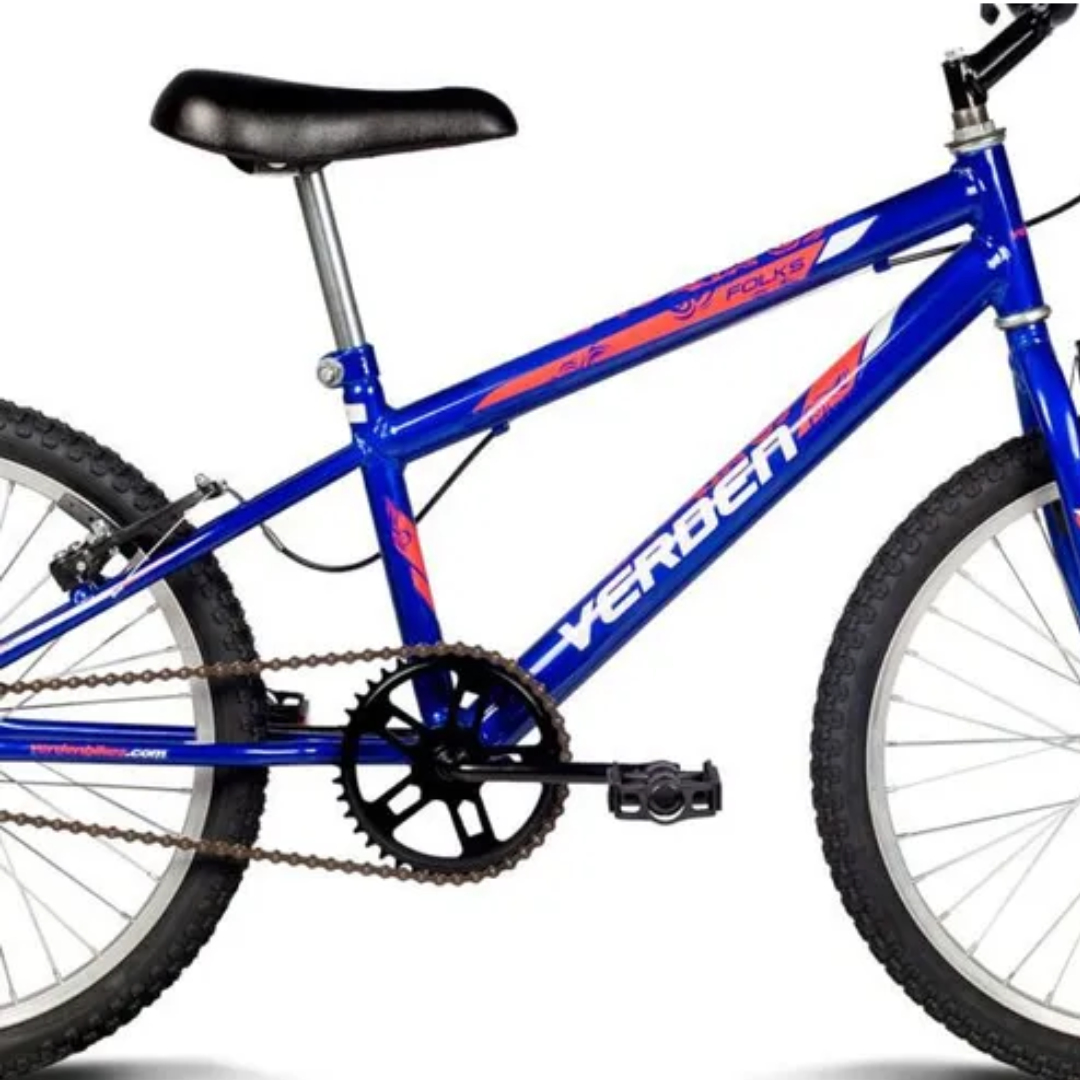 Bicicleta Folks AZ/VM Aro 20 Verden R-10469 - Imagem 3