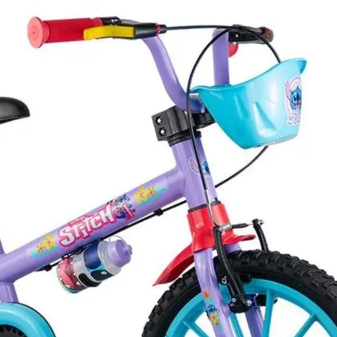 Bicicleta Stitch LL/AZ/ C/Rodas Aro 16 Nathor 0008 - Imagem 2