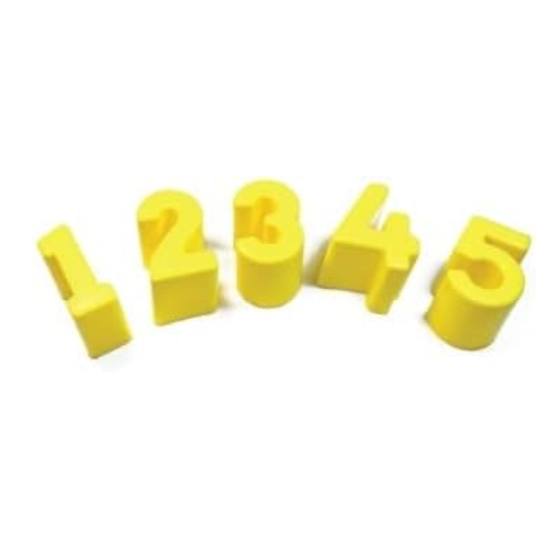 Brinq. Baby Car Numeros C/6pçs GGB R-165 - Imagem 5