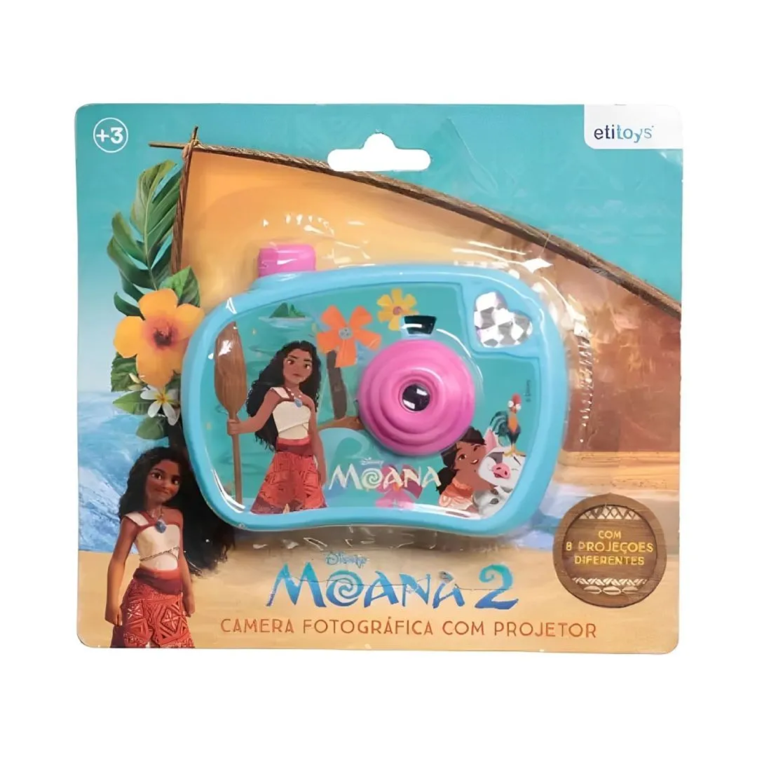 Brinq. Camera Projetora Moana Etitoys R-YD-807 - Imagem 3