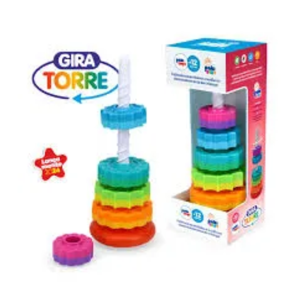 Brinq. Gira Torre C/8pçs GGB R-477 - Imagem 2
