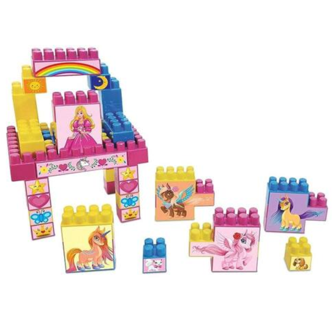 Brinq. Montando Unicornios C/48pçs GGB R-376 - Imagem 3