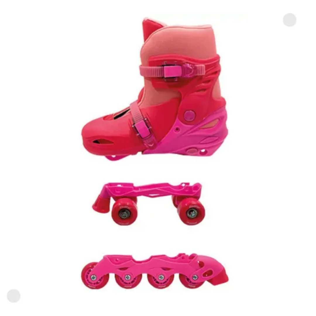 Brinq. Patins 2x1 Acess 34-37 RS Fenix PK2-01R - Imagem 4