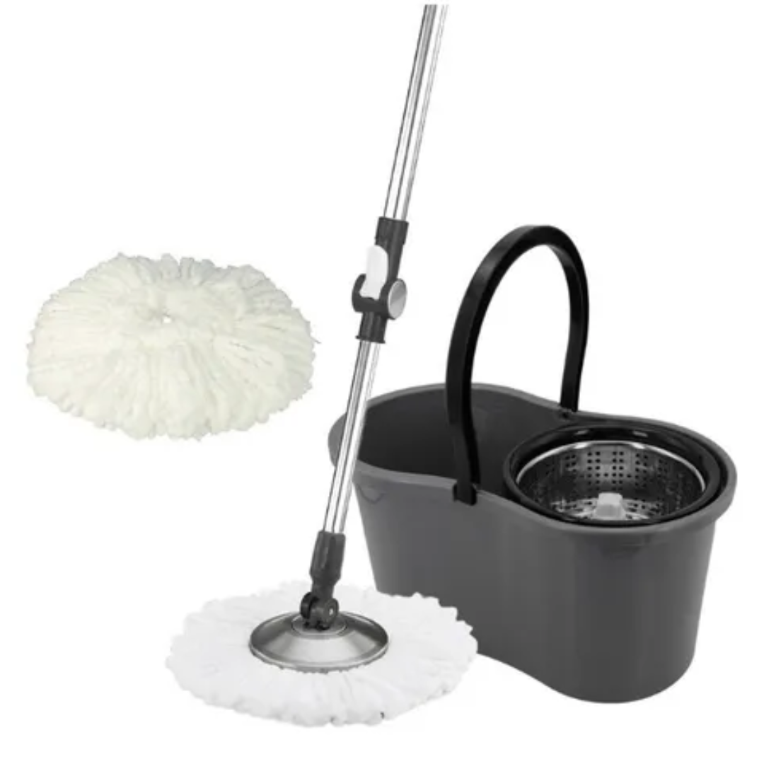 Mop Giratório C/ Centrifuga Inox 9L Inga-15834