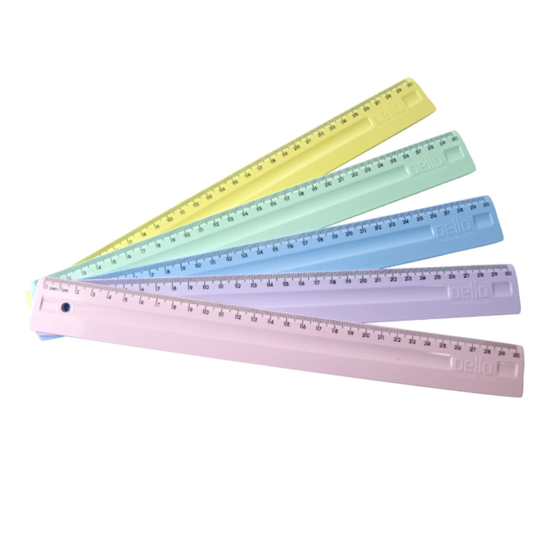 Régua Serena Sortida 30cm Dello R-3112.SS.0120