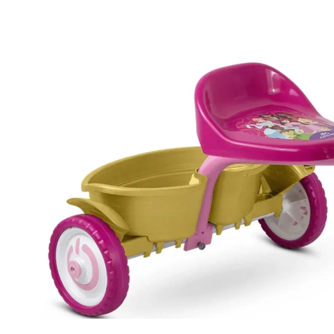 Triciclo C/Cesta Princesas RS/Dourado Nathor 0002 - Imagem 2