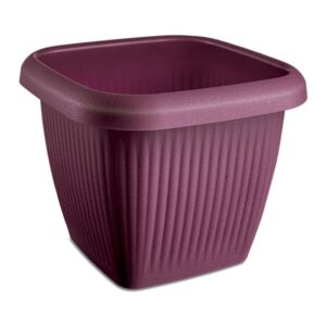 Vaso Quadrado 9,6L Bordô Usual R-950