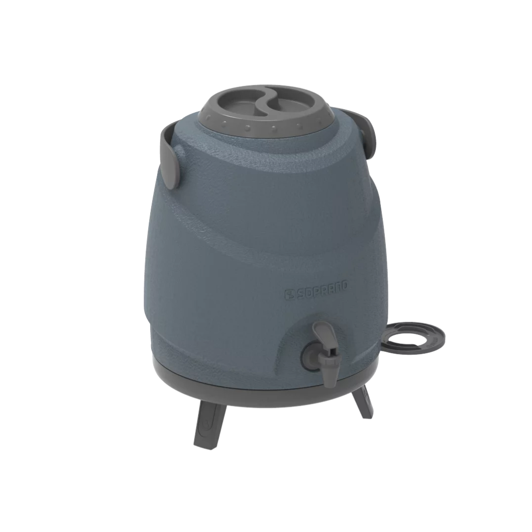 Botijao Termico Aspen 9L Cinza Soprano R1768 - Imagem 3