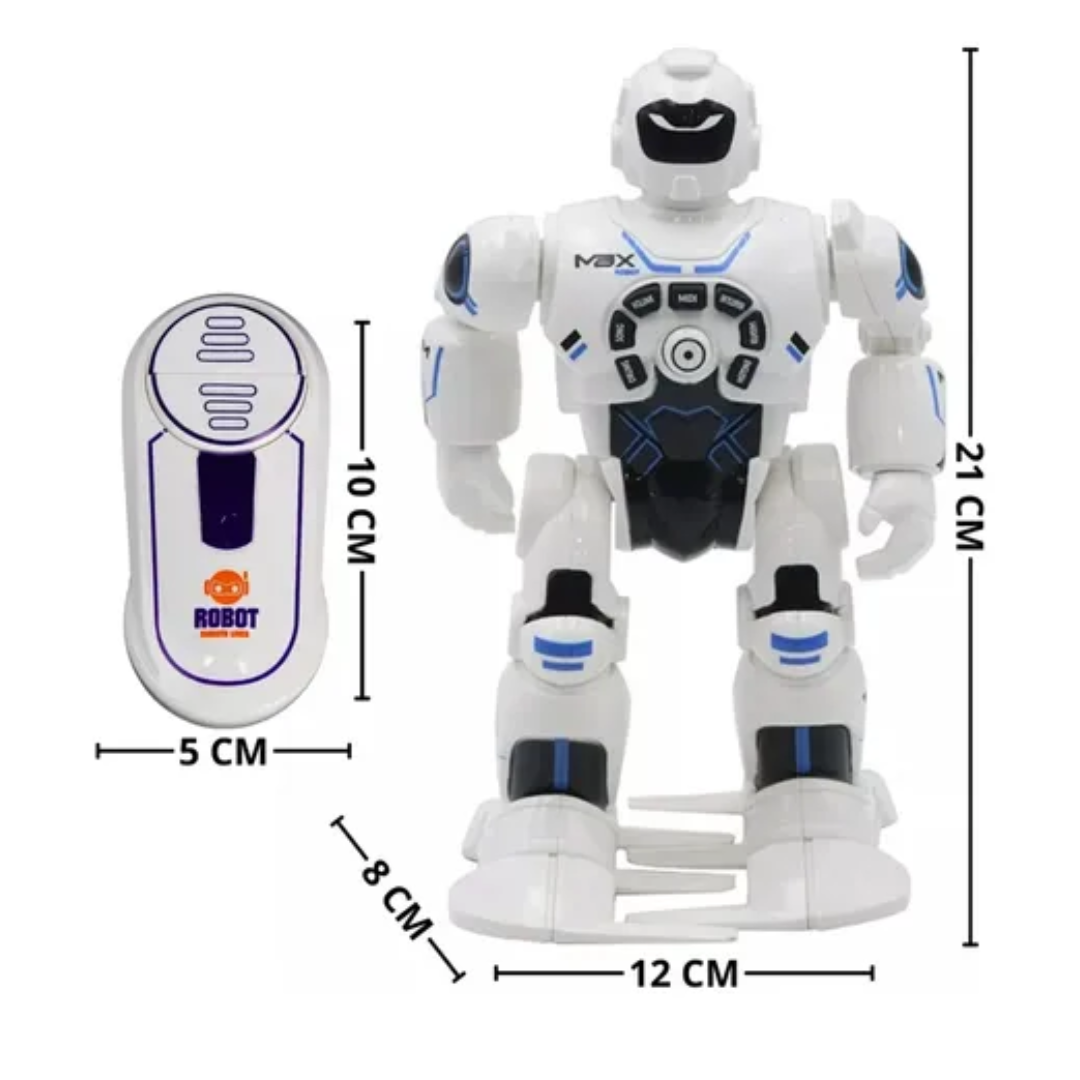 Brinq. Robo Zax Controle R. Som&Luz Zein ZB2203 - Imagem 3