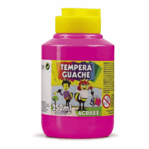 Tinta Guache 250ml Magenta  Acrilex R-549