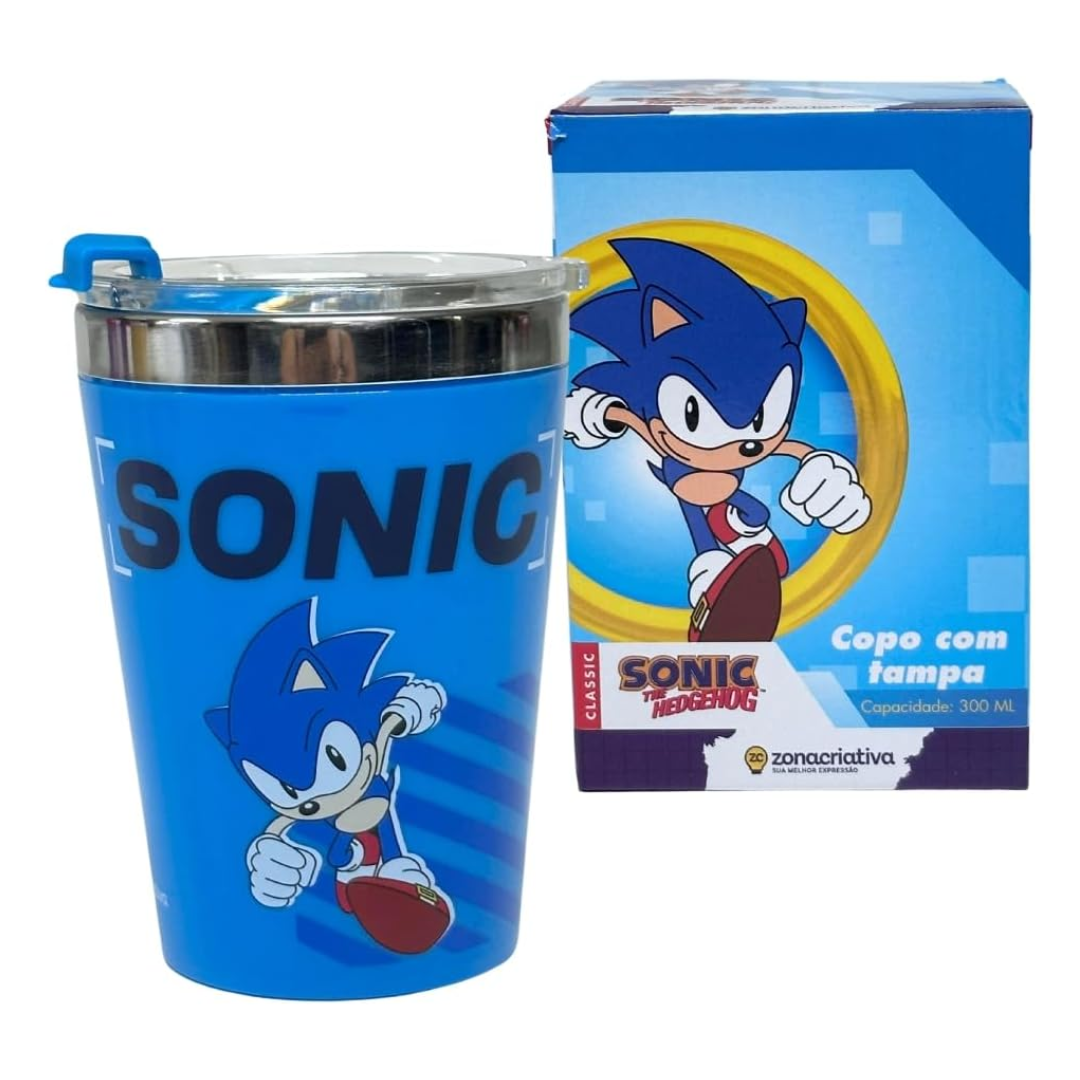 Copo Tampa Térm Sonic inox 300ml Zona C. 26050