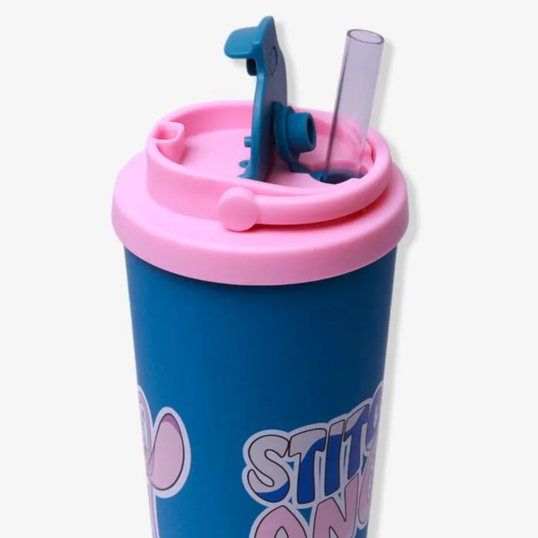 Copo Spring 850ml Stitch Namorados Zona C. 26388 - Imagem 3