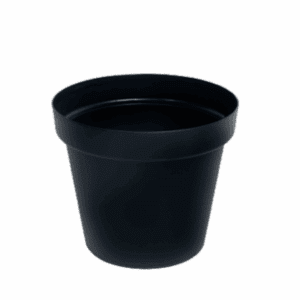 Vaso Redond Flora N26 7,5L Preto Rischioto 8501PR